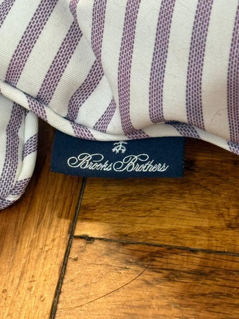 Set of 2 Brooks Brothers Striped Indoor/Outdoor Throw Pillows